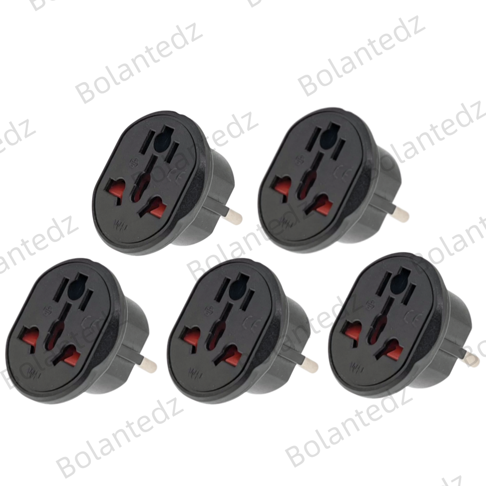Eyelash Extension Uk - 5 Buah Adaptor Steker Korea EU