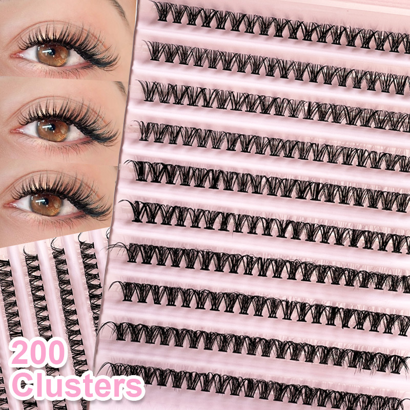 Eyelash Extension Options - Bulu Mata Individual Tuft 8-16mm 200pcs