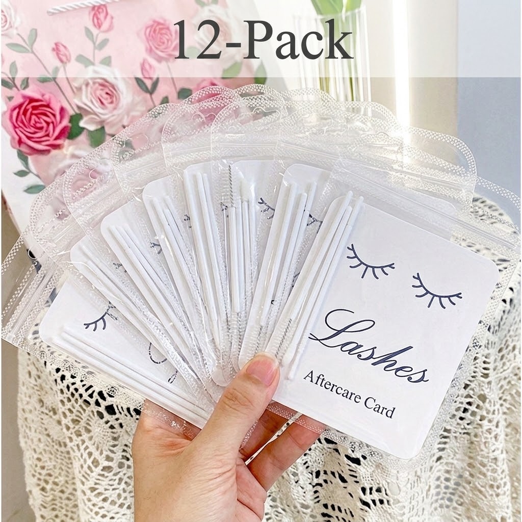 Eyelash Extension Aftercare - 12pcs Kit Perawatan Bulu Mata untuk
