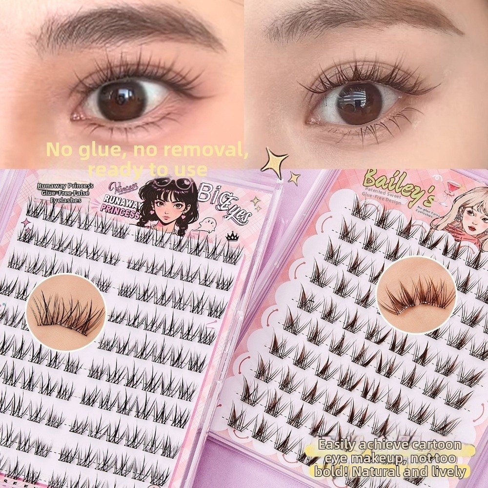 Eyelash Extension No 11 - 80 Cluster Bulu Mata Palsu Perekat