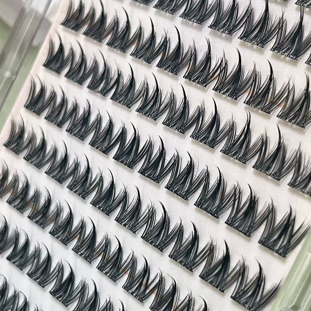 Eyelash Extension No 11 - 100/130/200 Cluster Bulu Mata Palsu Hitam