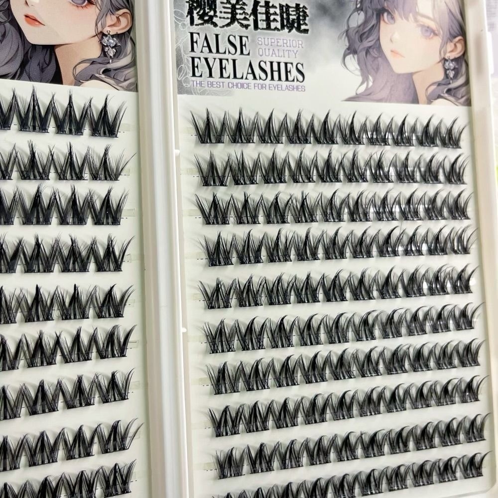 100/130/200 Cluster Bulu Mata  - Eyelash Extension No 11 ulasan dan harga