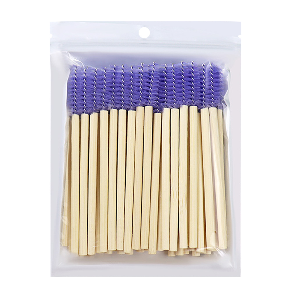 50 Buah Sikat Bulu Mata Gagang - Eyelash Extension Options ulasan dan harga