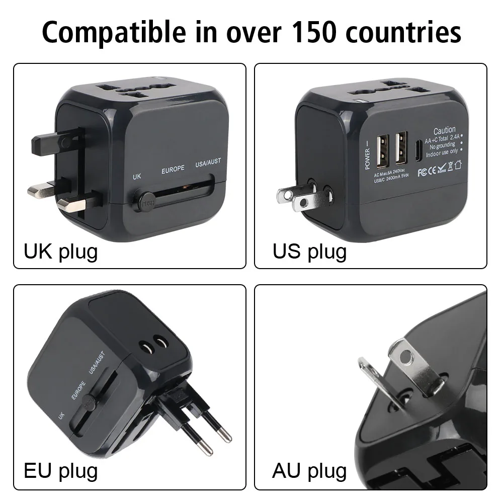 Adaptor Charger Dinding All-in - Eyelash Extension Uk ulasan dan harga