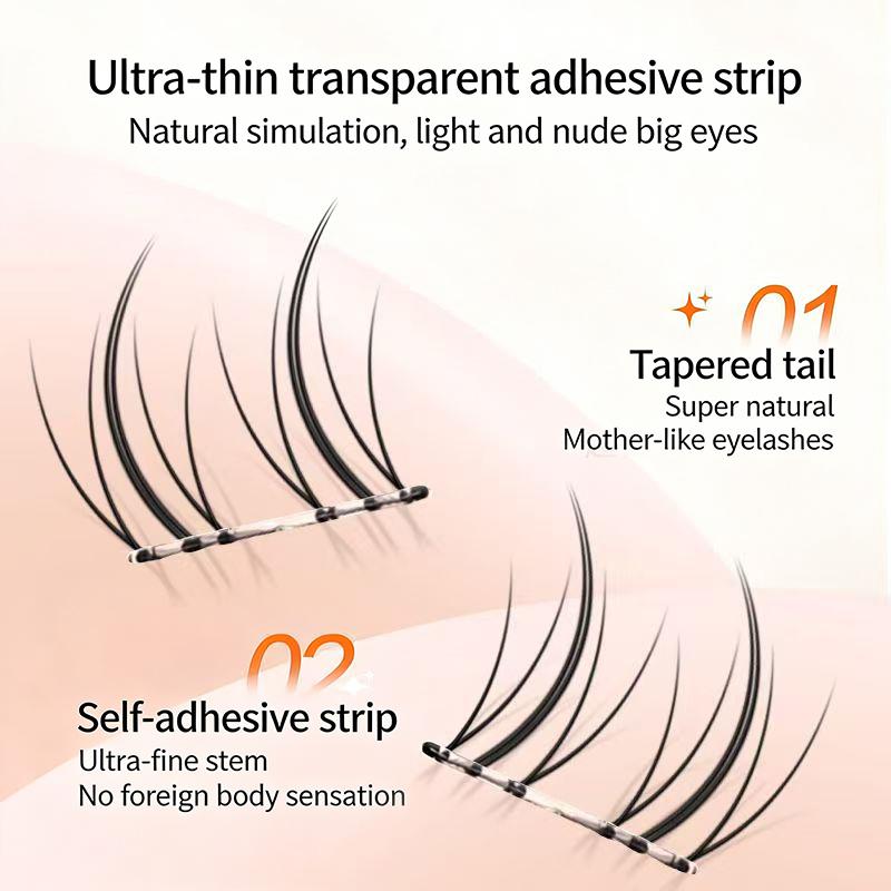 Bulu Mata Palsu Hitam Perekat  - Eyelash Extension No 11 ulasan dan harga