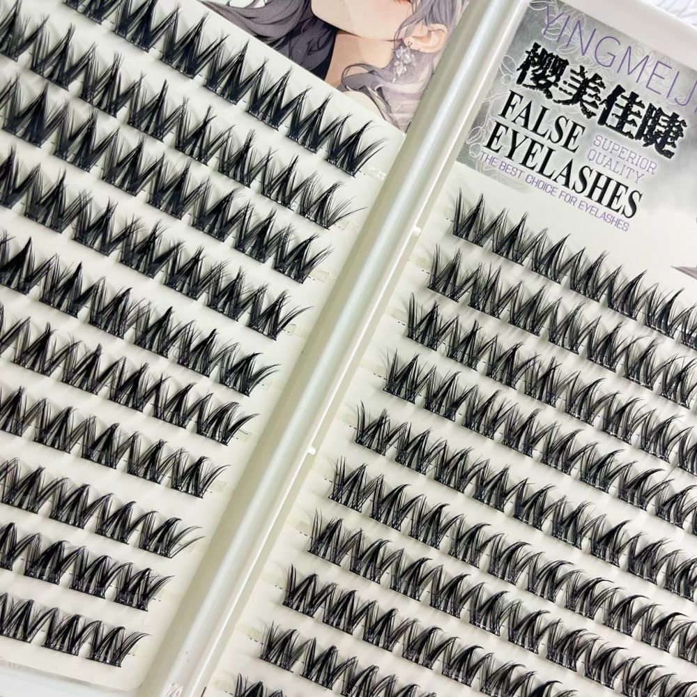 100/130/200 Cluster Bulu Mata  - Eyelash Extension No 11 ulasan dan harga