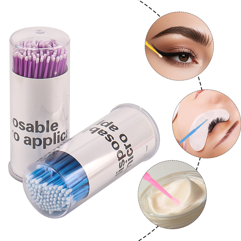 100 Buah Sikat Bulu Mata Sekal - Eyelash Extension Options ulasan dan harga
