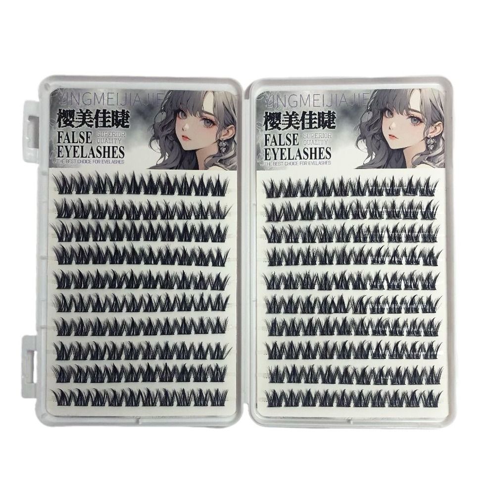 100/130/200 Cluster Bulu Mata  - Eyelash Extension No 11 ulasan dan harga