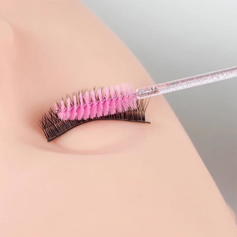 100 Buah Kuas Bulu Mata Sekali - Eyelash Extension Options ulasan dan harga
