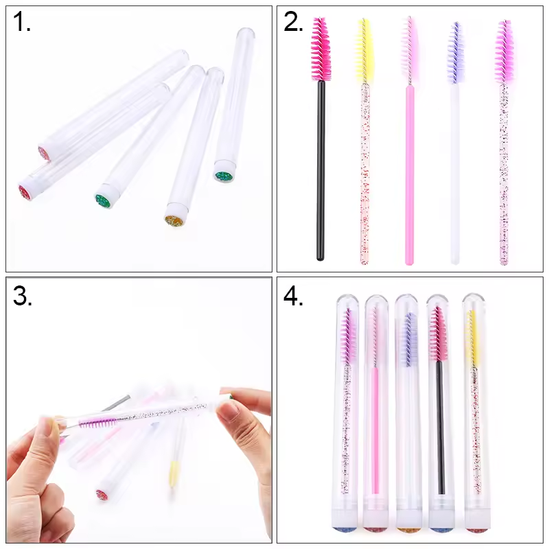 Tabung Sikat Bulu Mata dengan  - Eyelash Extension Options ulasan dan harga
