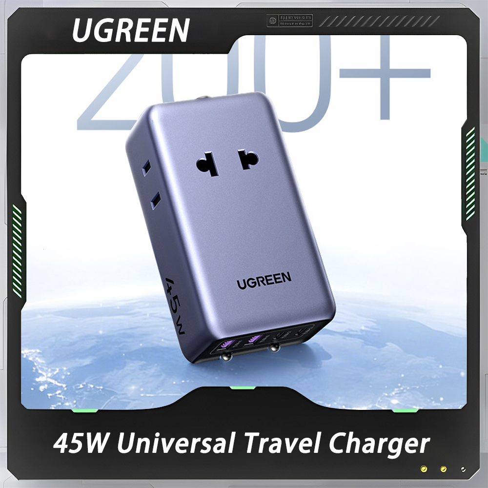 UGREEN 45W Adaptor Colokan Cha - Eyelash Extension Uk ulasan dan harga