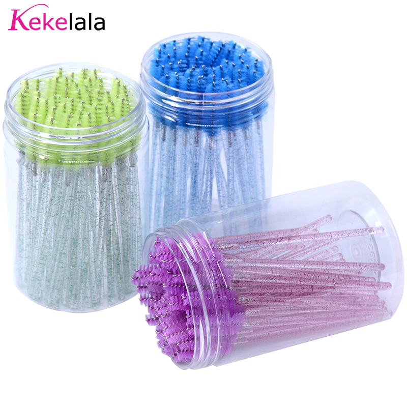 50 buah/botol sikat ekstensi b - Eyelash Extension Options ulasan dan harga