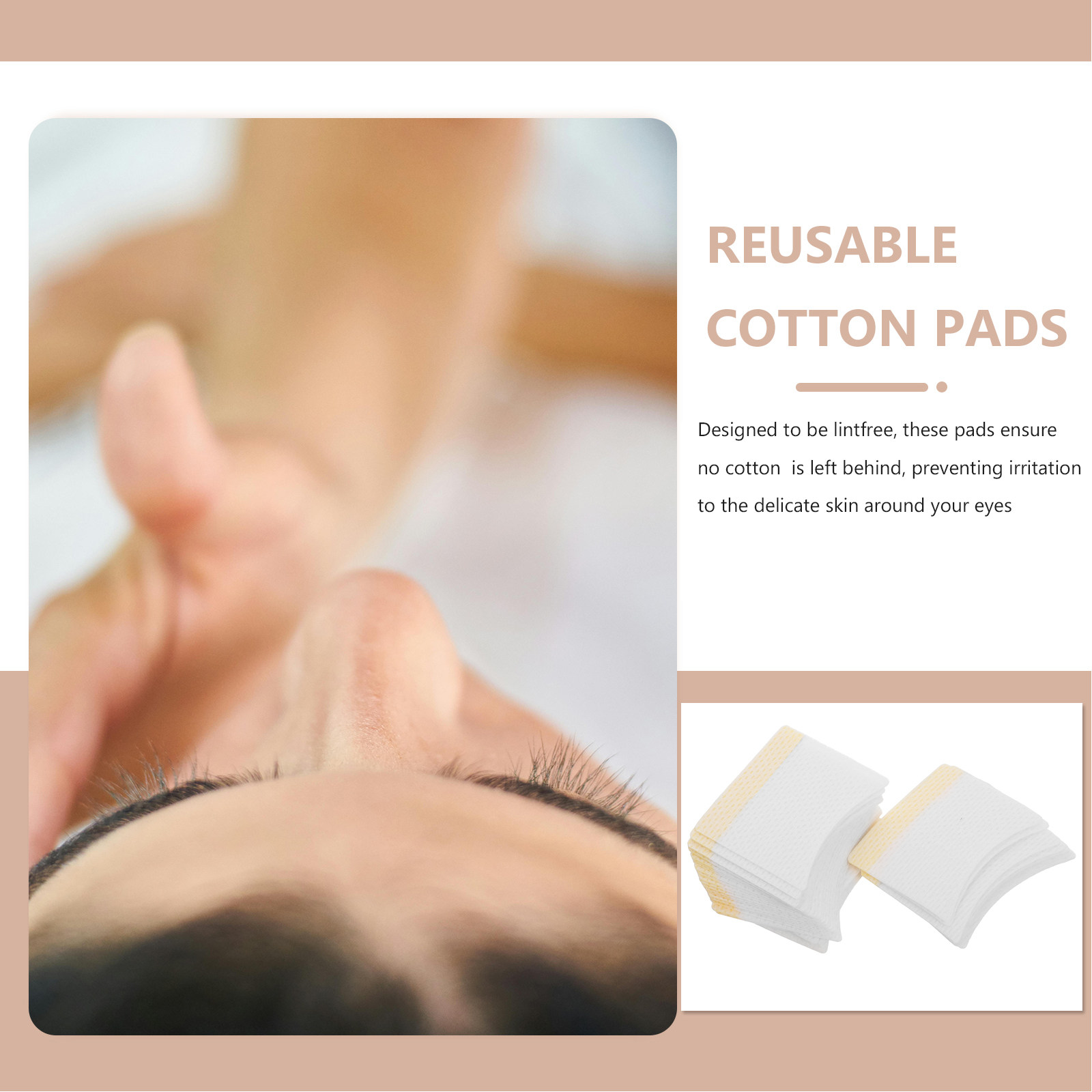 40Pcs Bantalan Penghapus Ekste - Eyelash Extension Remover Gel ulasan dan harga