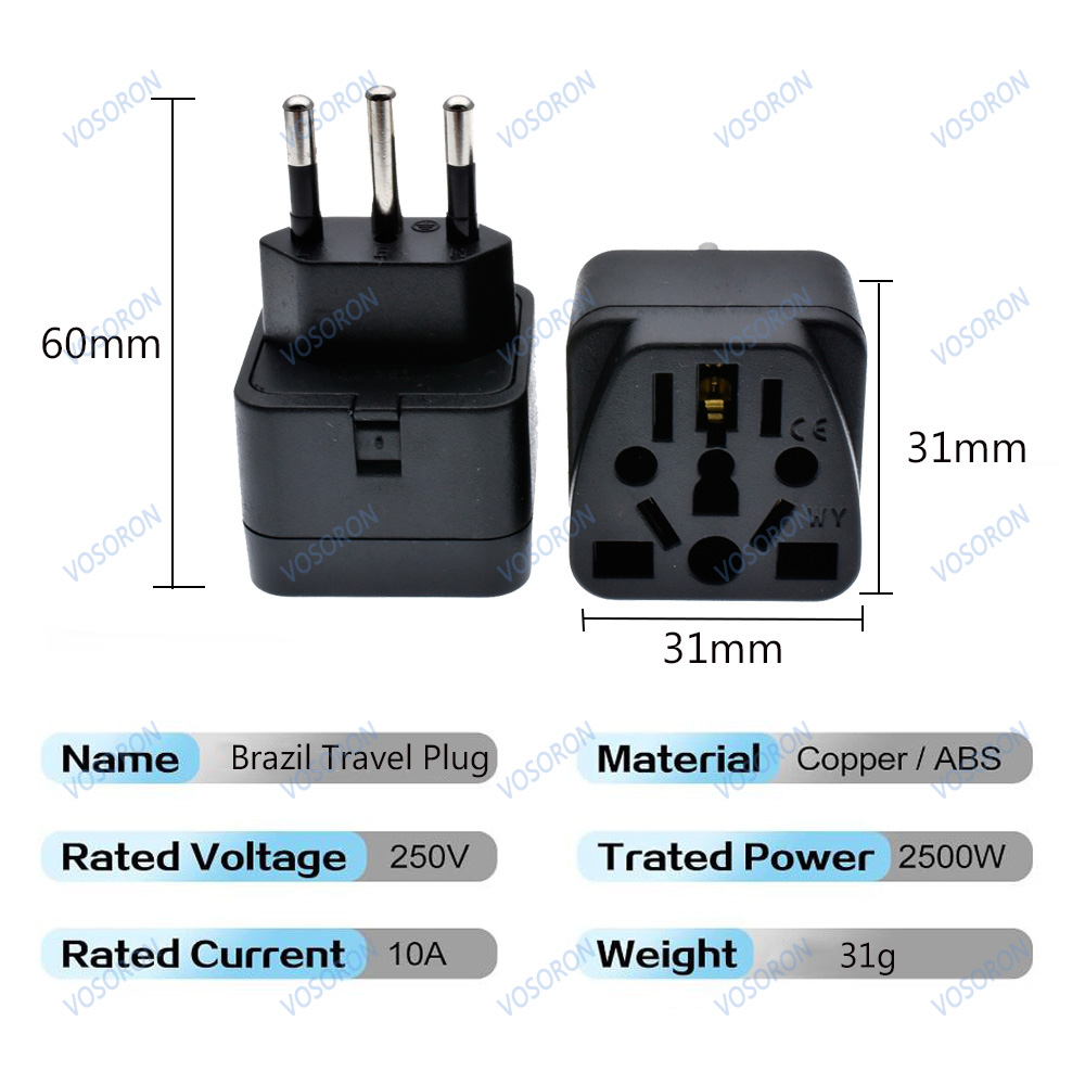 Adaptor Steker Brasil Universa - Eyelash Extension Uk ulasan dan harga