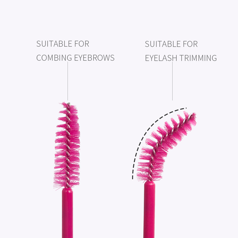 100 Buah Sikat Sisir Bulu Mata - Eyelash Extension Options ulasan dan harga